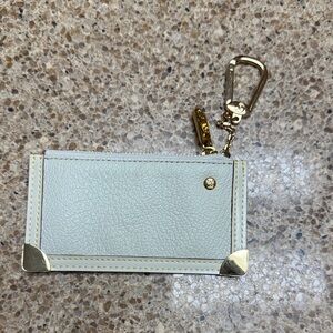 Louis Vuitton Suhali Pochette Cle Cream Coin/Card Holder
